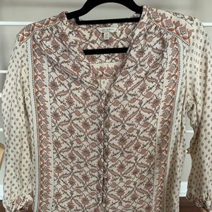 3/4 sleeve Blouse